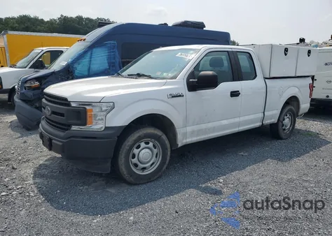 2018 Ford F150 Super Cab из США, поврежденный, VIN 1FTEX1C54JKE81892